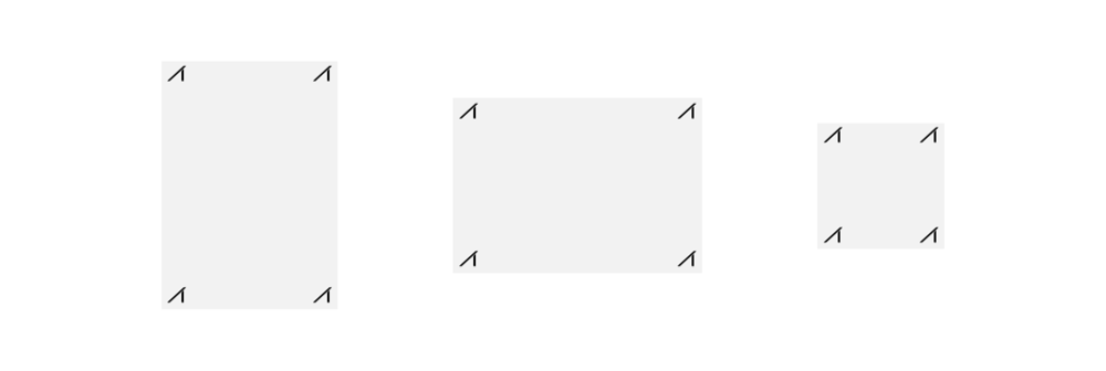 Primary — corner placement.